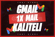 ⚡️ 1 Adet Türk Gmail ⭐️ YÜKSEK KALİTE⭐️