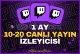 ⭐[1 AY] | 10-20 CANLI İZLEYİCİ⭐