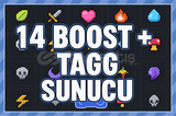 ツ [1 Ay 14 Boostlu] GUILD KİŞİYE ÖZEL TAG Sunucu