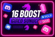 ツ [1 ay 16 Boostlu] GUILD KİŞİYE ÖZEL TAG Sun
