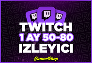 ⭐[1 AY] | 50-80 CANLI İZLEYİCİ⭐