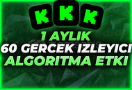⭐[1 Ay - 60 Gerçek Canlı İzleyici]+ALGORİTMA⭐