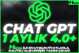 ✅1 Ay⭐️ChatGPT 4.0 Plus + GPT-4o + DALL-E VIP⭐️