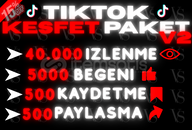 ⭐ KEŞFET ETKİSİ⭐ TIKTOK KESFET PAKET V2