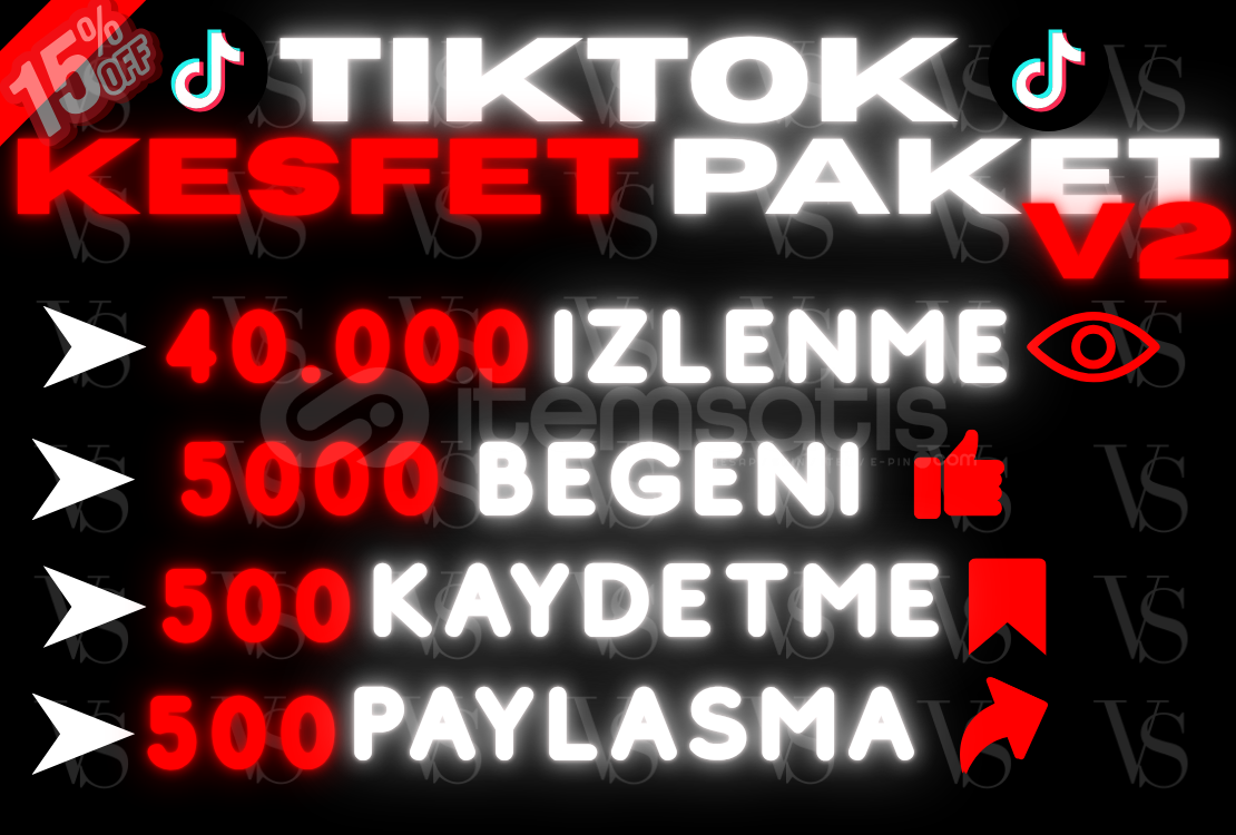 ⭐1 AY GARANTİ⭐ TIKTOK KESFET PAKET V2 ⭐1 AY GARANTİ⭐ TIKTOK KESFET PAKET V2