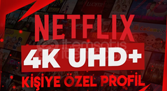 1 AY GARANTİLİ 4K HD Netflix Hesap