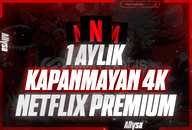 ✨ 1 AY GARANTİLİ 4K UHD Netflix Hesap ✨