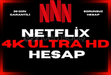 ✨TV 1 AY GARANTİLİ 4K UHD Netflix Hesap ✨