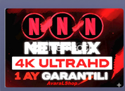 1 AY GARANTİLİ | Netflix 4K Ultra HD 1 AY GARANTİLİ | Netflix 4K Ultra HD
