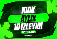✅Kick 1 Ay 10 Türk İzleyici ⭐