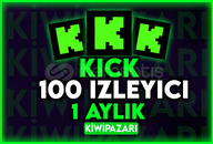 ⭐️[1 AY] KICK 100 CANLI İZLEYİCİ