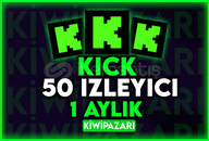 ⭐️[1 AY] KICK 50 CANLI İZLEYİCİ