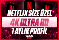 ⭐[1 AY NET GARANTİ!] NETFLIX SİZE ÖZEL PROFİL!⭐
