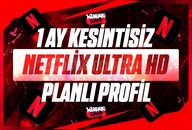 ⭐[1 AY NET GARANTİ!] NETFLIX ULTRA HD PROFİL!⭐