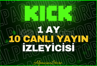 ⭐[1 AY] 10 CANLI YAYIN İZLEYİCİ⭐