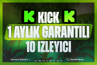 ⭐GARANTİ | 1 AY HER YAYINA 10 İZLEYİCİ⭐