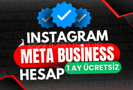 ⭐️1 AY ÜCRETSİZ⭐️ META VERİFİED BUSİNESS !!