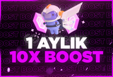 ⭐1 AYLIK 10x BOOST ⭐ HIZLI TESLİMAT