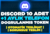 ⭐[+1 AYLIK] 10X TOKEN TELEFON DOĞRULAMALI⭐