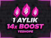 BOTSUZ⚡STOK VAR⚡ 1 AYLIK 14X BOOST⚡