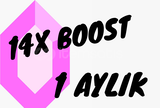 1 Aylık 14X Boost BOTSUZ GÖNDERİM