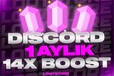 ⭐1 AYLIK 14X BOOST/EN UYGUN+GARANTİ✅⭐