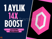 1 Aylık 14x Boost ⭐ Garanti