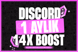 ⭐️STOK VAR⭐️ 1 Aylık 14x Boost [BOTSUZ]