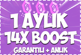 1 AYLIK 14X BOOST | GARANTİLİ 