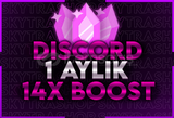  1 Aylık 14x Boost Garantili! ⭐[BOTSUZ]