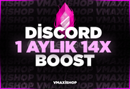 ⭐1 AYLIK 14X BOOST | HIZLI TESLİMAT