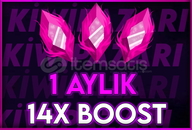 ⭐️ [EN HIZLISI] 1 AYLIK 14X BOOST 