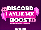 ✨ 1 AYLIK 14X BOOST[ STOK VAR ]✨
