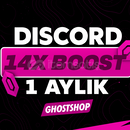 1 AYLIK 14X DİSCORD BOOST HIZLI TESLİM