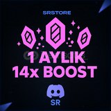 1 Aylık 14x Discord Boost | Hızlı Teslimat