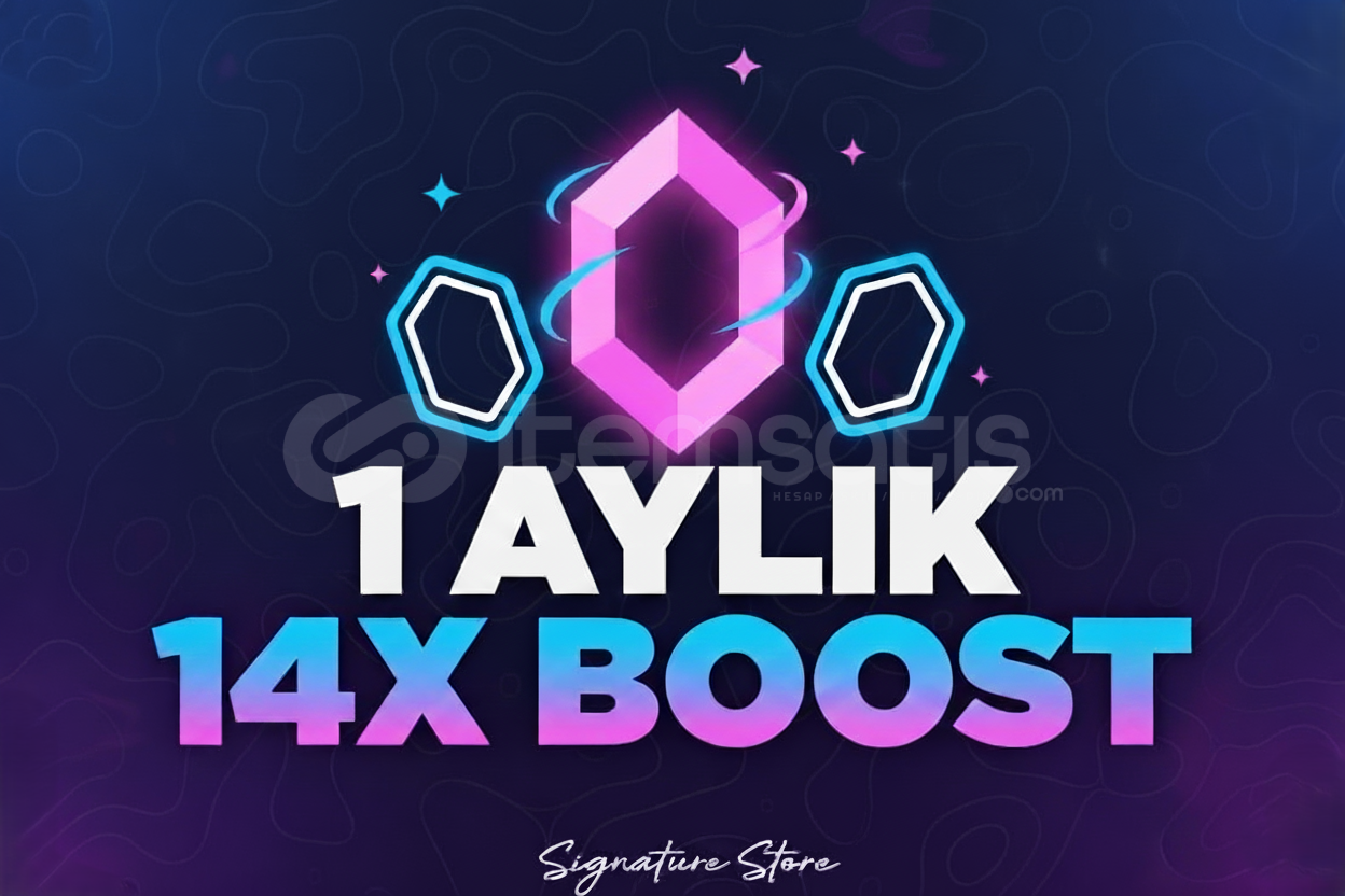 ⭐ 1 AYLIK 14X SERVER BOOST⭐ ⭐ 1 AYLIK 14X SERVER BOOST⭐