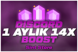 ⭐ 1 AYLIK 14X SERVER BOOST⭐