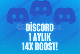 1 AYLIK 14X SERVER BOOST!