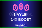 1 AYLIK 14X SERVER BOOST | BOTLU