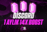 ⭐ 1 AYLIK 14X SERVER BOOST+GARANTİ