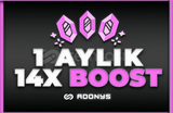 1 AYLIK 14x TAKVİYE BOOST