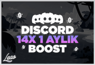 ⭐ 1 Aylık 14x Sunucu Takviyesi | BOTSUZ 
