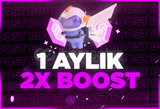⭐️ 1 AYLIK 2X BOOST⭐️ HIZLI TESLİMAT