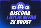 ⭐ 1 AYLIK 2X BOOST NITRO