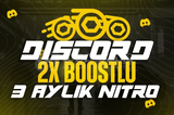 ⭐1 AYLIK 2X BOOST NİTRO⭐️