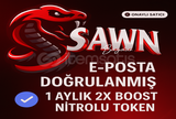 ⚡ 1 Aylık 2x Boost Nitro | Garantili 3x Token