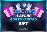 1 Aylık 2x Boostlu Gift (Hediye) / Garanti ⭐
