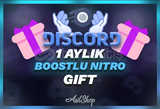 1 Aylık 2x Boostlu Gift (Hediye) / Garanti ⭐