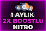 ⭐1 AYLIK 2x BOOSTLU NİTRO⭐