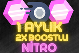 1 Aylık 2x Boostlu Nitro ANINDA TESLİM